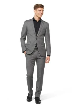 DIGEL Move Slim Fit Abito Slim Fit Grigio Digel Move In Lana Reda Super 110's -Meyer Shop 0 f1010f0c 1280