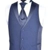 Baggi Men Smoking Blu Baggi Slim Fit Con Petto A Lancia