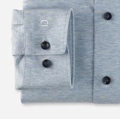 OLYMP Luxor Camicia In Jersey Celeste Olymp Modern Fit -Meyer Shop 0 f502f60f 706