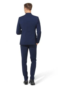 DIGEL Move Slim Fit Abito Slim Fit Digel Blu Napoli Pura Lana Marzotto Super 100's -Meyer Shop 0 f6e164c6 1280