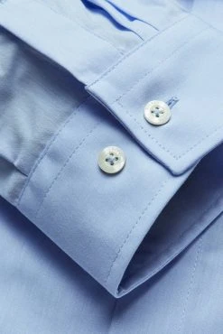 Camicia Digel Celeste Regular Fit Puro Cotone No Stiro -Meyer Shop 0 f7816050 1024