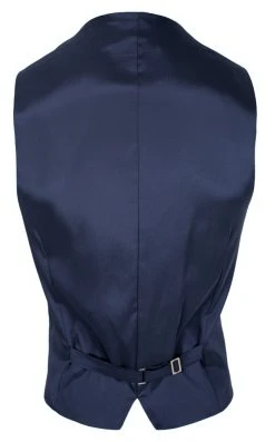 Abito Blu Slim Fit Con Gilet Roy Robson Lana Tessuto Techno -Meyer Shop 0 f7a72184 1024