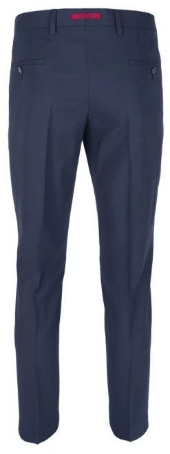 Abito Blu Slim Fit Con Gilet Roy Robson Lana Tessuto Techno -Meyer Shop 0 ff935fba 1024