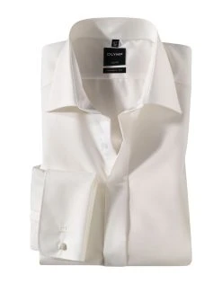 OLYMP Luxor Camicia Olymp Elegante Modern Fit Con Polso Doppio Per Gemelli -Meyer Shop 1003 4ff1298c 1700