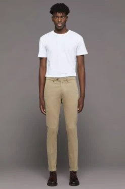 B SETTECENTO Made In Italy Pantalone Bsettecento Slim Fit Cotone Stretch Made In Italy -Meyer Shop 1003 8d7a9202 1700