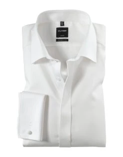 OLYMP Luxor Camicia Elegante Olymp Modern Fit Con Polso Doppio Per Gemelli -Meyer Shop 1003 b89b42a3 1700