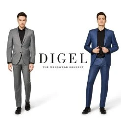 DIGEL Move Slim Fit Abito Moda Digel Slim Fit Elasticizzato -Meyer Shop 1004 78f96452 1080