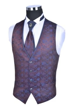 Baggi Men Abito Da Sposo Con Gilet E Cravatta Baggi Slim Fit -Meyer Shop 1004 7c830b1e 1700
