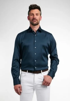 Camicia Slim Fit Eterna Tessuto Performante No Stiro -Meyer Shop 1005 53384e42 1700