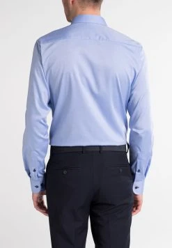 Camicia Slim Fit Eterna Puro Cotone No Stiro Con Interni In Contrasto -Meyer Shop 1008 9428fc01 1700