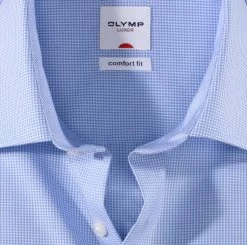 OLYMP Luxor Camicia Olymp A Quadretti In Cotone Facile Stiro Comfort Fit -Meyer Shop 1016 7205118c 706