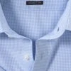 OLYMP Luxor Camicia Manica Corta Olymp A Quadretti In Cotone Facile Stiro Modern Fit