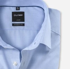 OLYMP Luxor Camicia Olymp A Quadretti In Cotone Facile Stiro Modern Fit -Meyer Shop 1016 e698169c 706