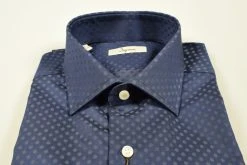 Camicia Ingram A Pois Modern Fit In Due Colori