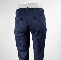 Pantalone In Gabardina Raso Stretch Quota Otto Slim Fit In Quattro Colori -Meyer Shop 718 2234a387 1214
