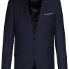 DIGEL Move Slim Fit Abito Slim Fit Digel Pura Lana Tollegno Super 120's Blu E Grigio