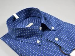 Camicia Ingram Button Down Cotone Stretch In Due Colori