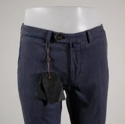 B SETTECENTO Made In Italy Pantalone Slim Fit Micro Fantasia B700 In Due Colori -Meyer Shop 718 6e97fab2 1204