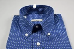 Camicia Ingram Button Down Cotone Stretch In Due Colori -Meyer Shop 718 95cf2633 1600