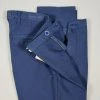 Pantalone Slim Fit In Cotone Operato Quota Otto In Quattro Colori