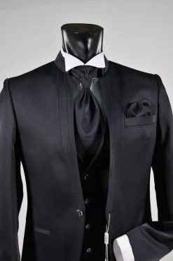 Abito Modello Guru Musani Milano Cerimonia Blu E Nero -Meyer Shop 823 390eb457 1200