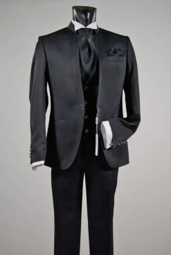 Abito Modello Guru Musani Milano Cerimonia Blu E Nero