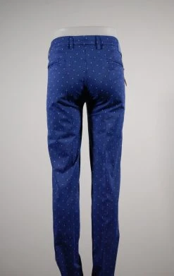 FRADI Made In Italy Pantalone Fradi Slim Fit A Pois Cotone Stretch In Due Colori -Meyer Shop 824 27aeb415 1200