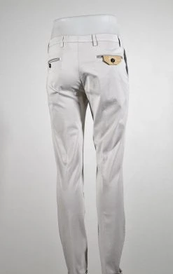 B SETTECENTO Made In Italy Pantalone Slim Fit Bsettecento Cotone Stretch In Quattro Colori -Meyer Shop 826 6a6ddbe8 1200