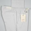 Pantalone In Cotone Stretch Operato Quota Otto Slim Fit In Cinque Colori