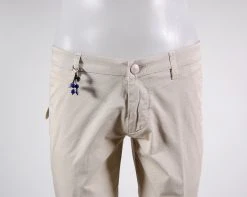 FRADI Made In Italy Pantalone Slim Fit Fradi Micro Fantasia Cotone Stretch