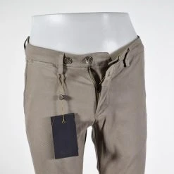 B SETTECENTO Made In Italy Pantalone Bsettecento Cotone Stretch Lavorato Slim Fit In Tre Colori -Meyer Shop 852 d7225340 1200