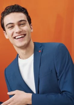 Abito Blu Navy Roy Robson Extra Slim Fit In Lana Bi-stretch -Meyer Shop 963 d83a111f 1200