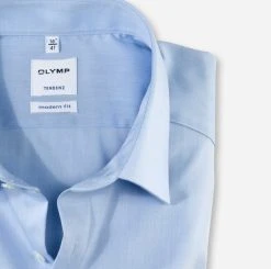 OLYMP TENDENZ Camicia Classica Olymp Modern Fit Cotone Chambray Facile Stiro -Meyer Shop 997 67290ad8 706