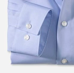 Camicia Olymp Luxor In Cotone Chambray No Stiro Modern Fit -Meyer Shop 997 765c2b73 706