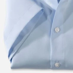 OLYMP Luxor Camicia Maniche Corte Olymp Modern Fit In Cotone No Stiro -Meyer Shop 997 c3f3ba9a 706