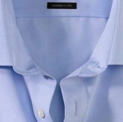 Camicia Olymp Luxor In Cotone Chambray No Stiro Modern Fit -Meyer Shop 997 c71492fa 706