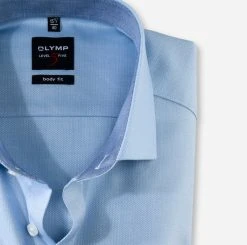 Camicia Slim Fit Olymp Level Five Cotone Stretch In Sei Colori