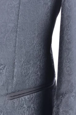 Baggi Men Abito Da Sposo Baggi Modello Alla Coreana Damascato Slim Fit -Meyer Shop 998 0819b556 1037