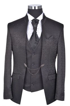 Baggi Men Abito Baggi Modello Alla Coreana Damascato Slim Fit -Meyer Shop 998 5f1bfb30 1700