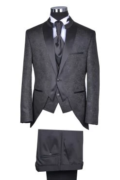 Baggi Men Abito Da Sposo Baggi Cerimonia Slim Fit Damascato -Meyer Shop 998 89ca7261 1200