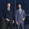 Baggi Men Abito Elegante Slim Fit Baggi Con Petto A Lancia