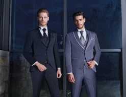 Baggi Men Abito Elegante Slim Fit Baggi Con Petto A Lancia